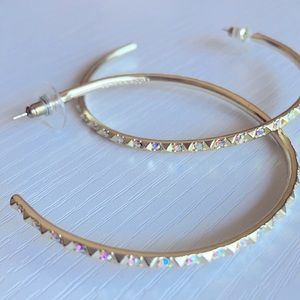 Kendra Scott Val gold hoop earrings